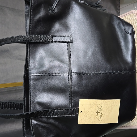 Patricia Nash Black Leather Tote - Picture 16 of 16